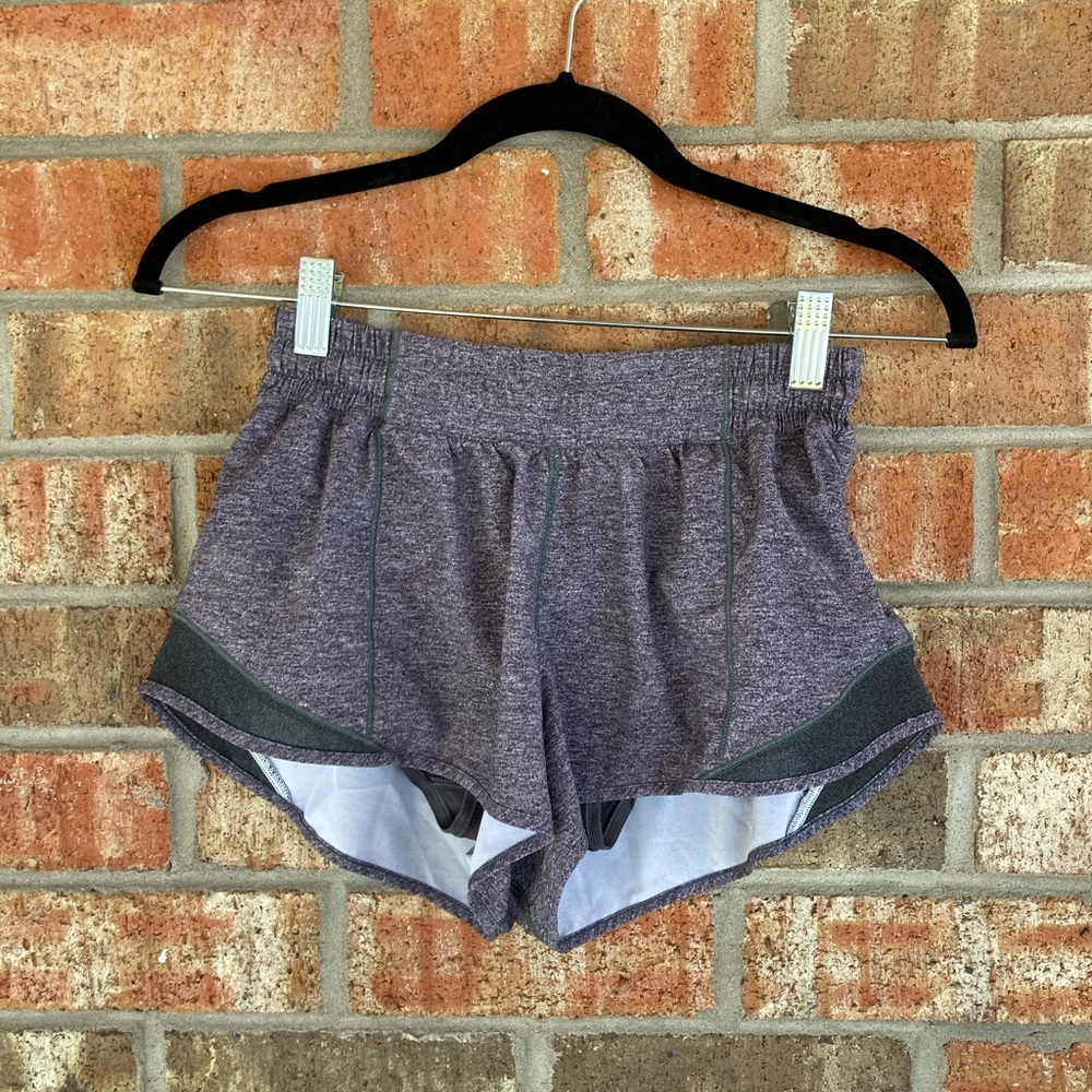 Lululemon Hotty Hot lined running shorts